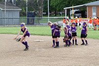 Steeleville vs Trico girls pony league softball