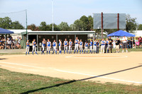 Class M State championship girls Jr High softball-Trico Vs Smithton 10-6-16